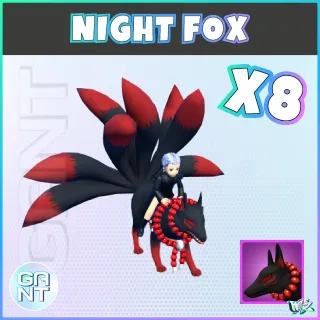 8x Night Fox Mount