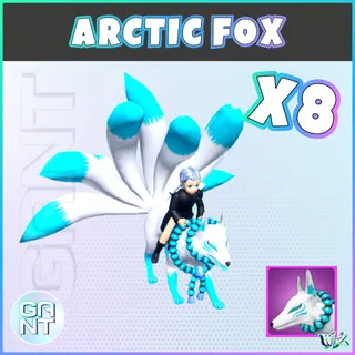 8x Arctic Fox Mount