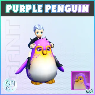 8x Purple Penguin Mount