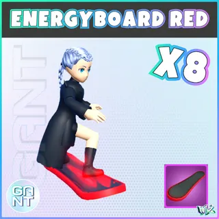 8x Red Energy Board Mount