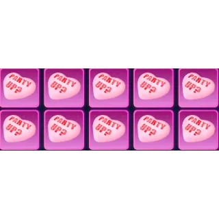 10x Candy Hearts (Mount)