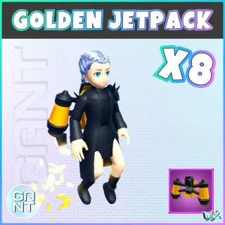 8x Golden Jetpack Mount