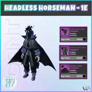 Headless Horseman - 1E (Black) Set