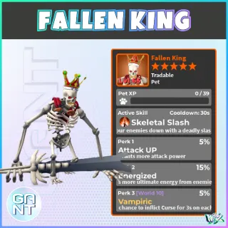 Fallen King - Vampiric (Perfect Stats)