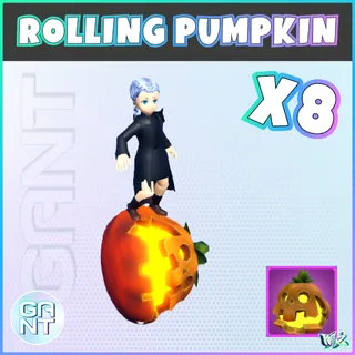 8x Rolling Pumpkin Mount