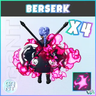 4x Berserk Aura