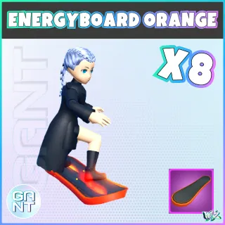 8x Orange Energy Board Mount