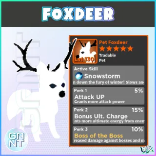 Foxdeer - Perfect Farmer Pet (BoB)