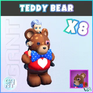 8x Teddy Bear Mount