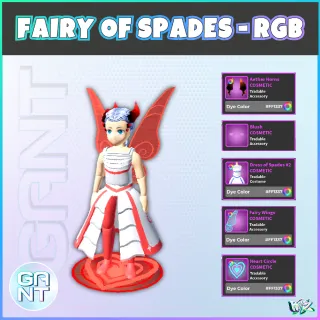 Fairy of Spades - RGB Set