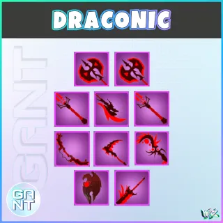 Draconic Weapon Skin Pack