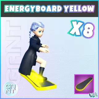 8x Yellow Energy Board Mount