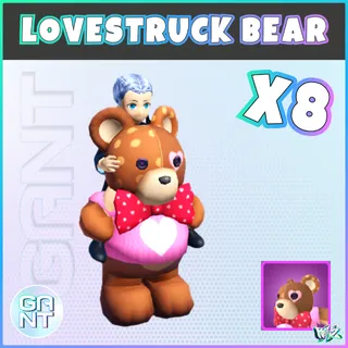 8x Lovestruck Bear Mount