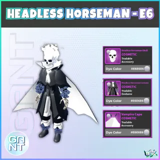 Headless Horseman - E6 (White) Set