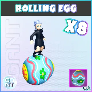 8x Rolling Egg Mount