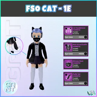 FSO Cat - 1E (Black) Set