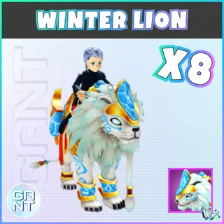 8x Winter Lion Mount