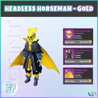 Headless Horseman - Gold Set