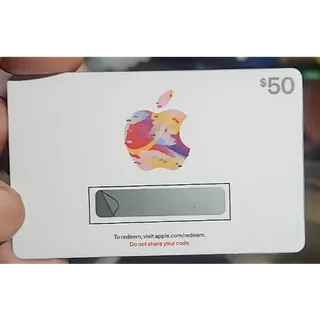 $50.00 USD Apple