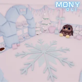 IGLOO HOME CHRISTMAS DECORATION ON ADOPT ME!