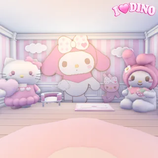 Tiny Preppy House Cinemoroll + Hello Kitty on Adoptme!