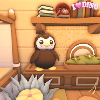 Tiny Preppy House Penguin on Adoptme!