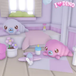 Tiny Preppy House Seal Collors on Adoptme!