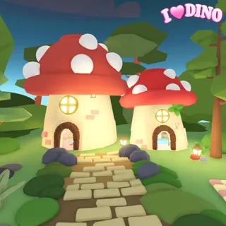 Tiny Home House Mushroom on Adoptme!