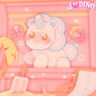 Tiny Preppy House Unicorn on Adoptme!