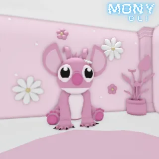 Tiny Preppy House Pink Stitch (Angel) Farm on Adoptme!