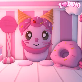 Tiny Preppy House Decorated Candy Hare on Adoptme!
