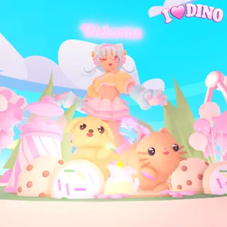 Tiny Preppy House Soft Girl on Adoptme!