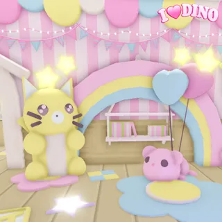 Tiny Preppy House Party balloon on Adoptme!