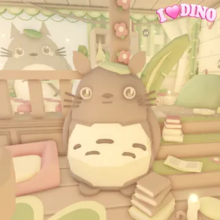 Tiny Preppy House Totoro on Adoptme!