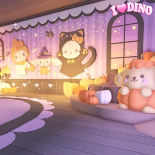 Tiny Preppy House cinemoroll Halloween on Adoptme!