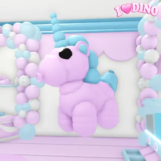 Tiny Preppy House Farm (Decorated Balloon Unicorn) AT ADOPT ME!