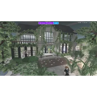Adopt me | Dark Aesthetic Mansion | House | Home🏠 with video in description