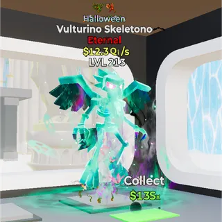 Vulturino Skeletono Halloween