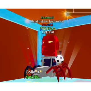 Gigalitraktos Spiderobos Football Max Level