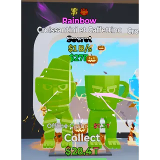 2 traited rainbow croissantini et caffettino 