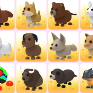 adopt me pet bundle x12