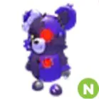 no pot neon patchy bear