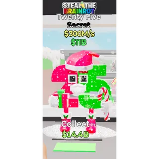 Fortnite: Steal the Brainrot - Christmas Twenty Five 300m/s