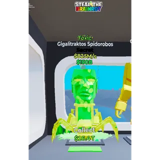 Fortnite: Steal the Brainrot - Toxic Gigalitraktos Spidorobos 825m/s