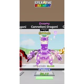Fortnite: Steal the Brainrot - Dreamy Cannelloni Dragoni 300m/s