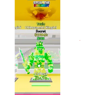 Fortnite: Steal the Brainrot - Toxic Chimpanzini Kingini 275m/s