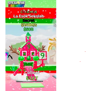 Fortnite: Steal the Brainrot - Christmas La Esok Sekolah — 240m/s