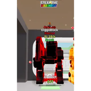 Fortnite: Steal the Brainrot - Darkness DiggoBlock 1,2B/s
