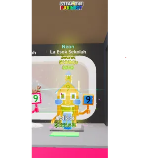 Fortnite: Steal the Brainrot - Neon La Esok Sekolah — 190M/s