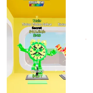 Fortnite: Steal the Brainrot Toxic Tictac Tictac Sahur 412,5m/s